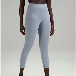 Lululemon Wunder Train High-Rise Crop 23" Legging 

Chambray